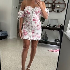For love and lemons floral dress